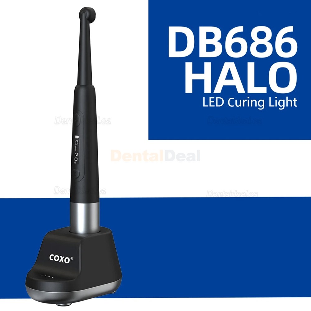 YUSENDNET DB686 Halo Dental LED Curing Light with Caries Detector